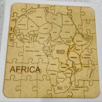 Wooden Africa Puzzle