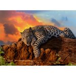 Puzzle - Sunset Leopard 1500pcs