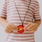 Chew Pendant - Energy Strike Red