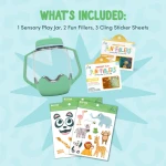 DIY Sensory Play Jar - Zoo Theme - Image 4