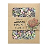 Wooden Bead Kit - Garden Themed