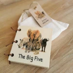 Wooden Baby Book - Big 5 - Image 5