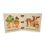 Wooden Baby Book - Farm Friends - Image 3