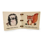 Wooden Baby Book - Forest Friends - Image 3